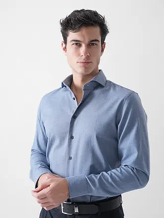 PROFUOMO | Hemd Slim Fit | blau